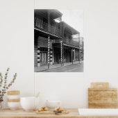 ニューオーリンズ・バーバーバーショップ1930年代 ポスター (キッチン)