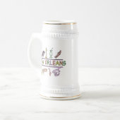 ニューオーリンズ ビールジョッキ (正面左)