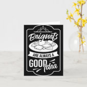 ニューオーリンズ フレンチクォーターのビニェ カード (黄色い花)