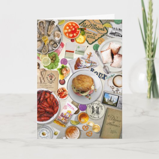 ニューオーリンズ フレンチクォーターの味 カード (正面)