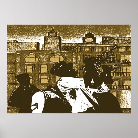 ニューオーリンズ・ブラスバンド ポスター (正面)