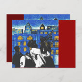 ニューオーリンズ・ブラスバンド ポストカード (正面/裏面)