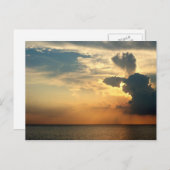 ニューオーリンズ：ポンチャートレイン湖はがき ポストカード (正面/裏面)