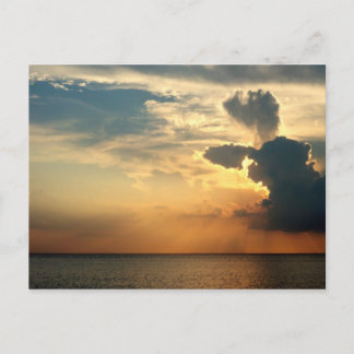 ニューオーリンズ：ポンチャートレイン湖はがき ポストカード