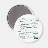 ニューオーリンズ マグネット (正面/裏面)