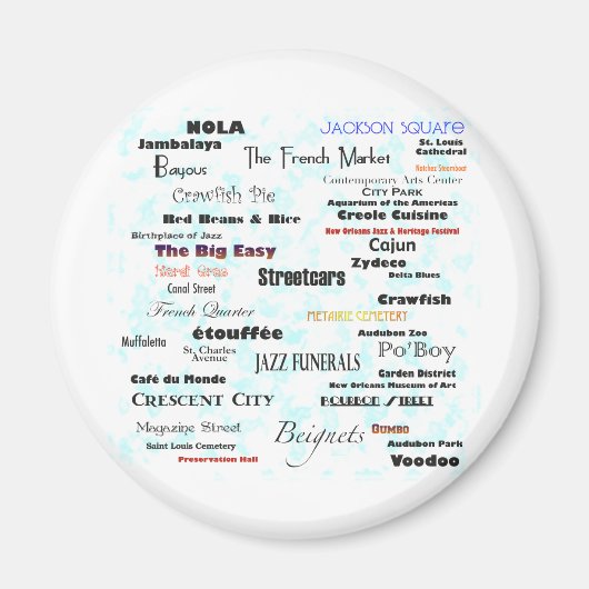 ニューオーリンズ マグネット (正面)