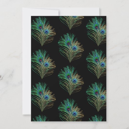 ニューオーリンズ・マーディグラス 誕生日パーティー招待状 招待状 (裏面)