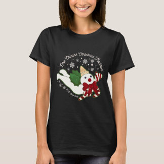 ニューオーリンズ ミスター・ビングル クリスマスの伝統 スノーマン Tシャツ