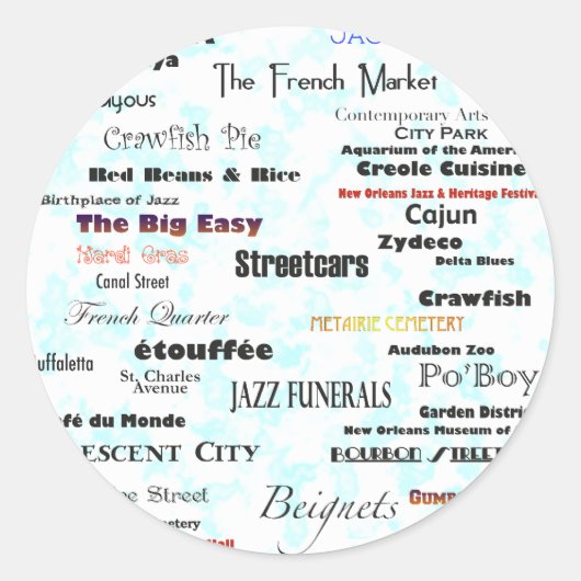 ニューオーリンズ ラウンドシール (正面)