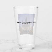 ニューオーリンズ、ラカテドラルバシリカ、ジャクソンスクエア タンブラーグラス (裏面)