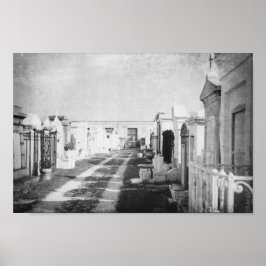 ニューオーリンズ・ルイジアナ墓地 ポスター