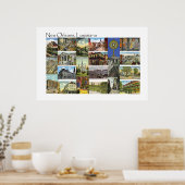 ニューオーリンズ、ルイジアナ州ヴィンテージビュー ポスター (キッチン)