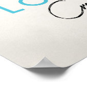 ニューオーリンズ・ルイジアナ・クロフィッシュ・ブライト ポスター (角)