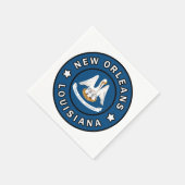 ニューオーリンズ・ルイジアナ スタンダードカクテルナプキン (角)