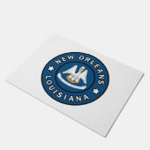 ニューオーリンズ・ルイジアナ ドアマット (アングル)