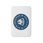 ニューオーリンズ・ルイジアナ バスマット (正面縦)