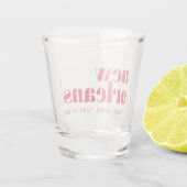 ニューオーリンズ ルイジアナ パーティー ショットグラス (裏面)