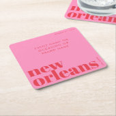 ニューオーリンズ ルイジアナ パーティー ペーパーコースター (アングル)