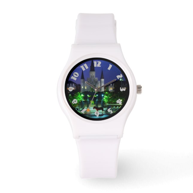 ニューオーリンズ・ルイジアナ 腕時計 (正面)