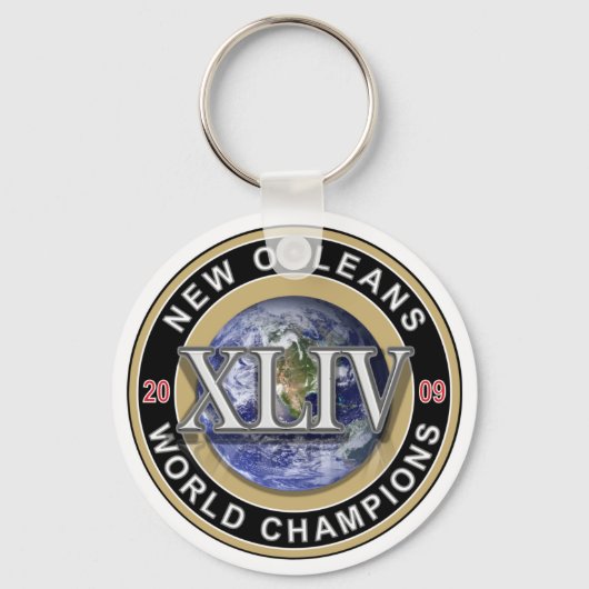 ニューオーリンズ – ワールドチャンピオン2009 キーホルダー (正面)