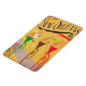 ニューオーリンズ・ヴィンテージ・トラベルポスター マグネット (左側)