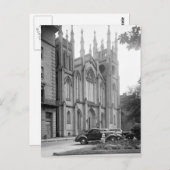 ニューオーリンズ、第一長老教会、1930年代 ポストカード (正面/裏面)