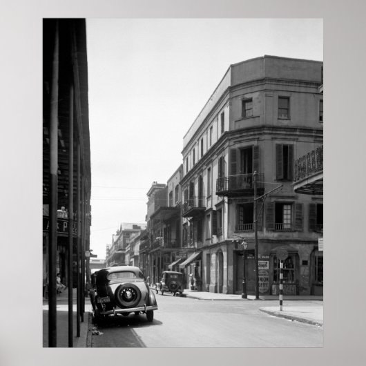 ニューオーリンズ、1936年 ポスター (正面)
