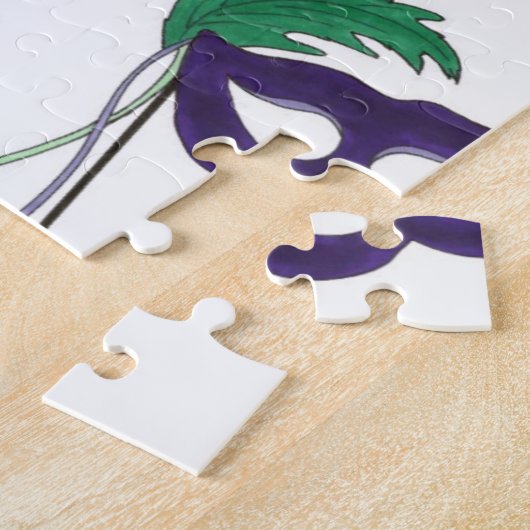 ニューオーリンズLAベイグネットマスクビーズマーディノーラ ジグソーパズル (側面)