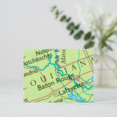 ニューオーリンズLAルイジアナ葉書バトンルージュ ポストカード (スタンド正面)