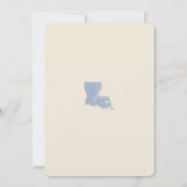 ニューオーリンズLA結婚式招待状 招待状 (裏面)