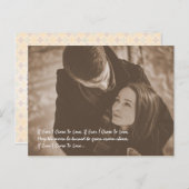 ニューオーリンズRSVP インビテーションポストカード (正面/裏面)