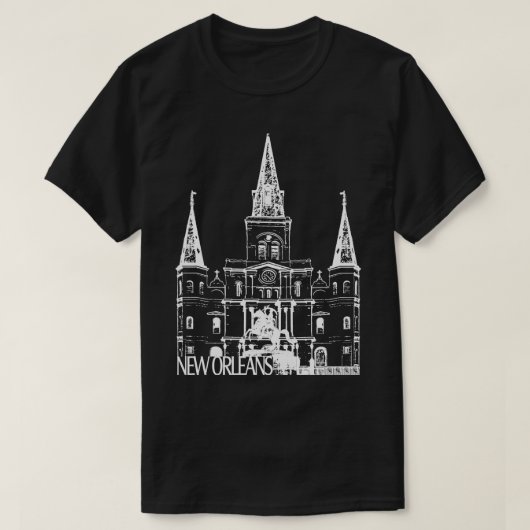 ニューオーリンズTシャツ – 7 Tシャツ (デザイン正面)