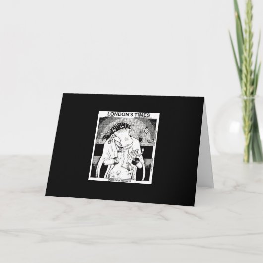 ニューオーリンズVoo Doo Cowグリーティングカード シーズンカード (正面)