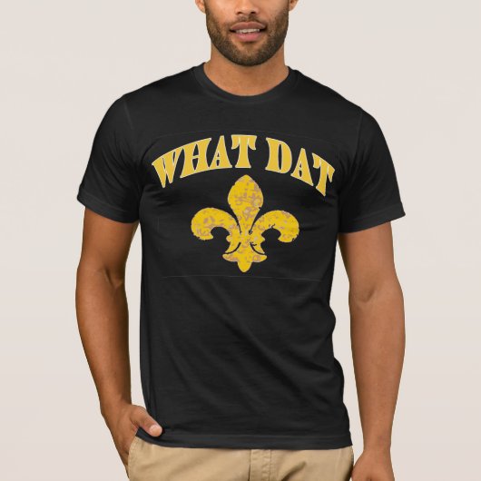 ニューオーリンズWhat Dat Tシャツ (正面)