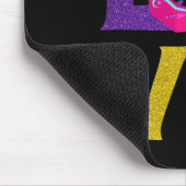 ニューオーリーンカーニバルピンクマスクパーティー衣装ラブマ マウスパッド (コーナー)