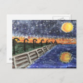 ニューオールズ・レイクフロント ポストカード (正面/裏面)