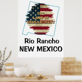 ニューカスタムメキシコ州ポスター ポスター (キッチン)