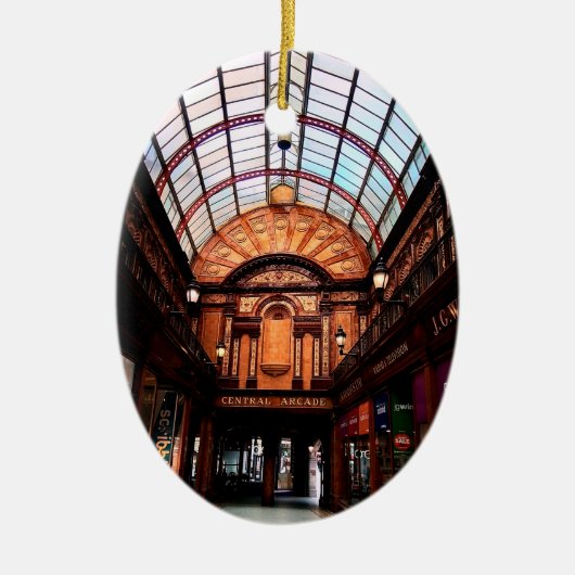 ニューカッスル中央商店街 セラミックオーナメント (正面)