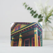 ニューカラフルオーリンズハウスハガキ ポストカード (スタンド正面)