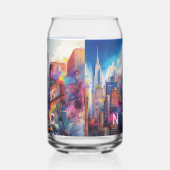 ニューカラフルヨークシティスカイライン ガラス缶 (右)