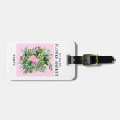 ニューカラフルヨークシティフラワーマーケットハーレム ラゲッジタグ (正面横)