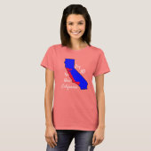 ニューカリフォルニアのシャツに反対 Tシャツ (正面フル)