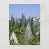 ニューカレドニアのヌメアにあるチバウ文化センター ポストカード (正面)