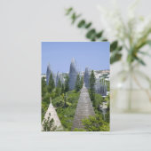 ニューカレドニアのヌメアにあるチバウ文化センター ポストカード (スタンド正面)