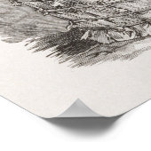 ニューカレドニアの小屋 ポスター (角)