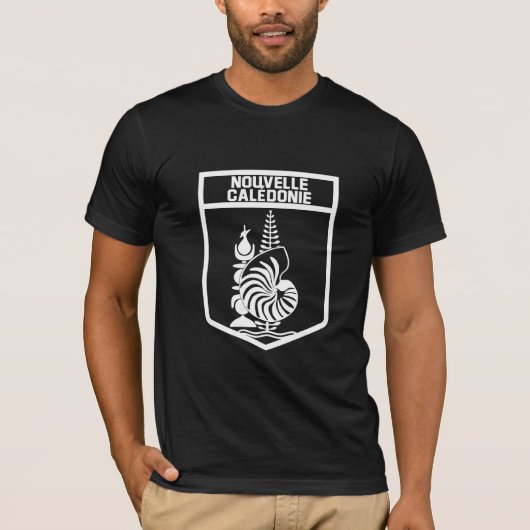 ニューカレドニアの紋章 Tシャツ (正面)