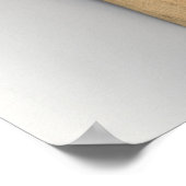 ニューカレドニアのIle de VaoのTenon mask ポスター (角)