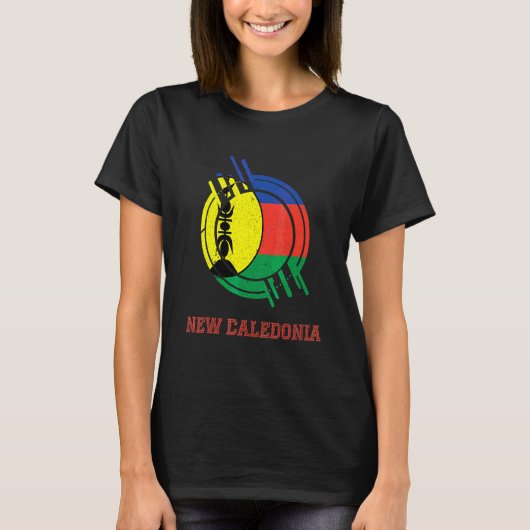 ニューカレドニアは私の故郷 Tシャツ (正面)