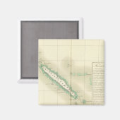 ニューカレドニアオセアニアno 46 マグネット (正面/裏面)