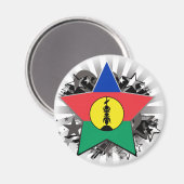 ニューカレドニアスター マグネット (正面/裏面)